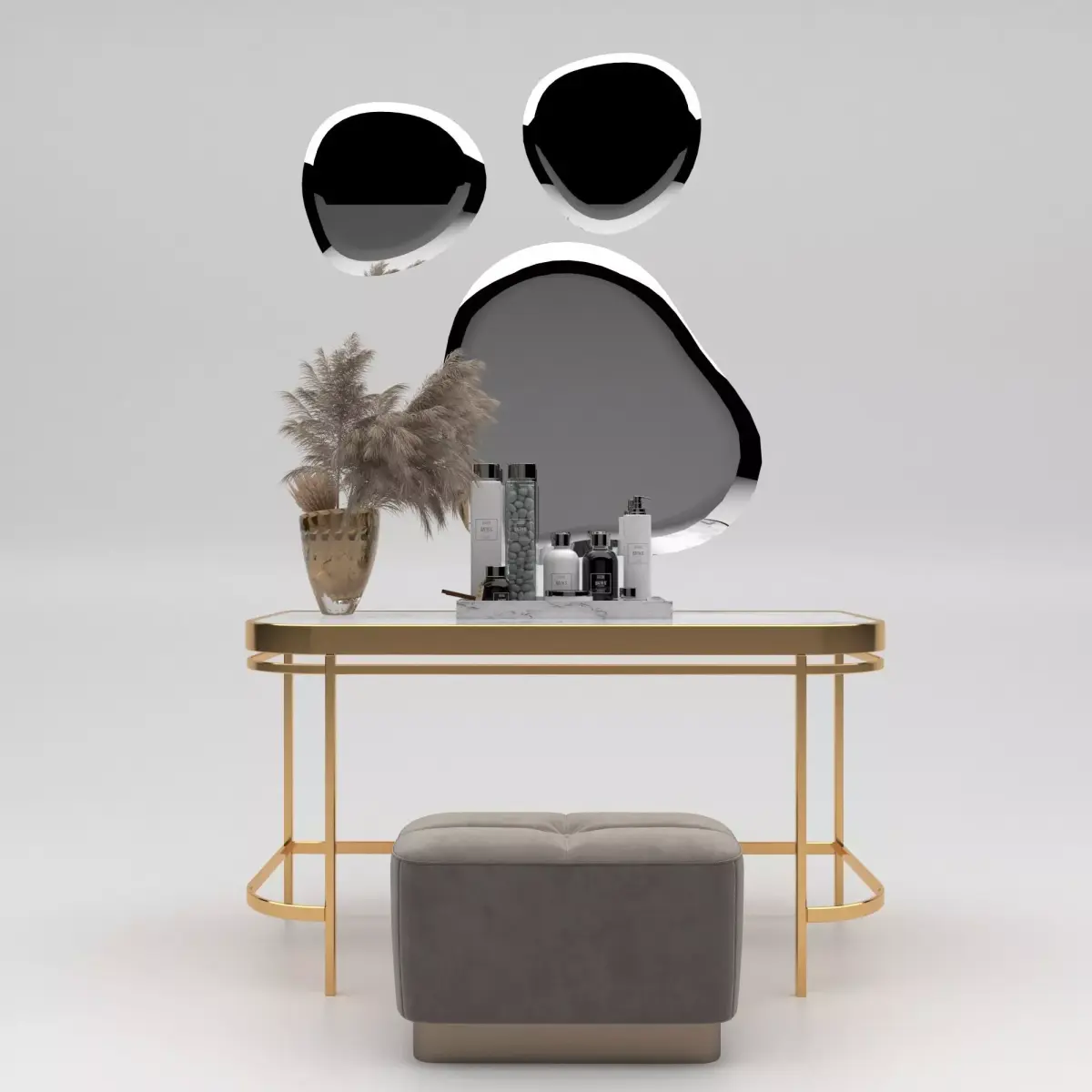 Makeup Table Modern Loft Desing Series 1 3D model