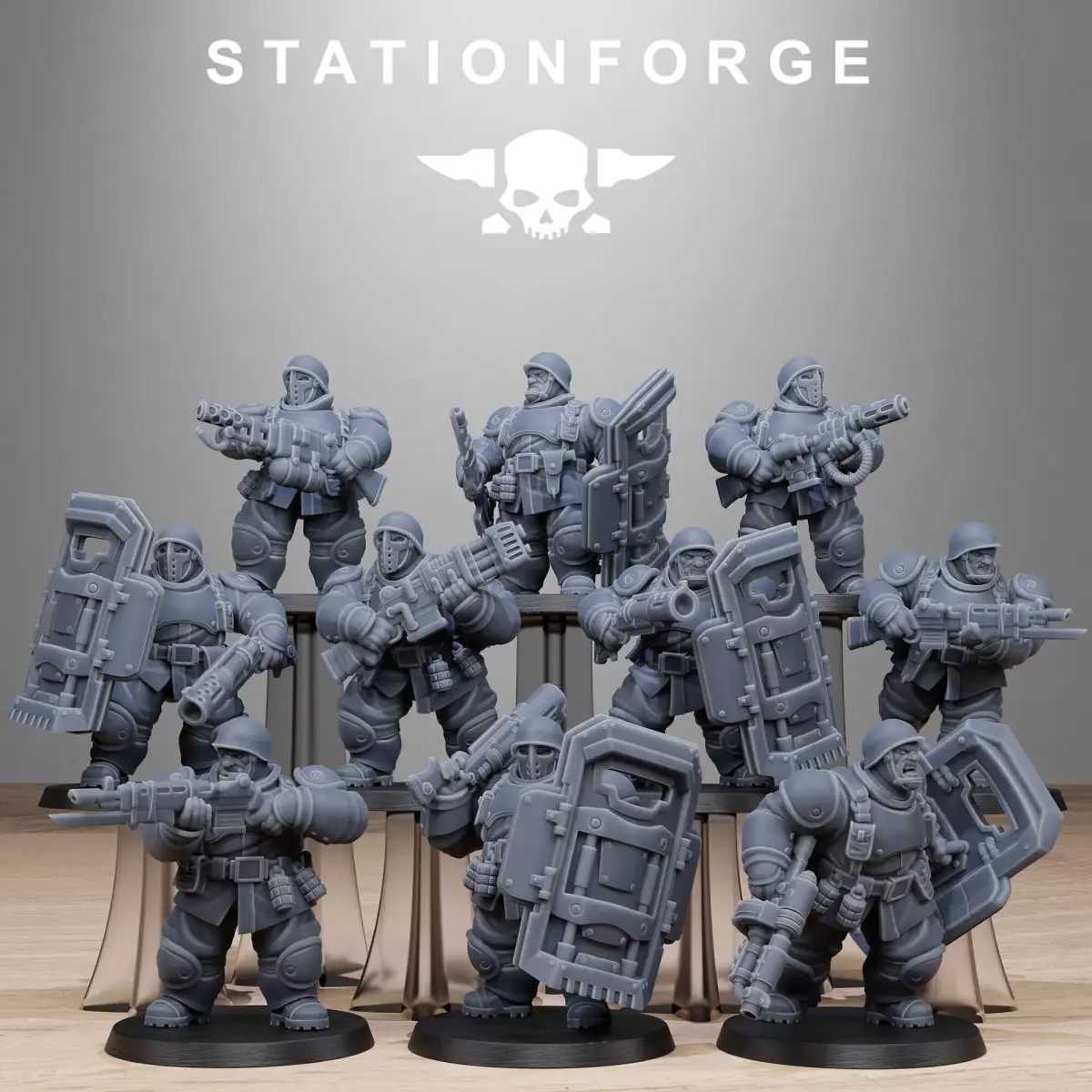 FreeGuard Armored Mutants 3D print model