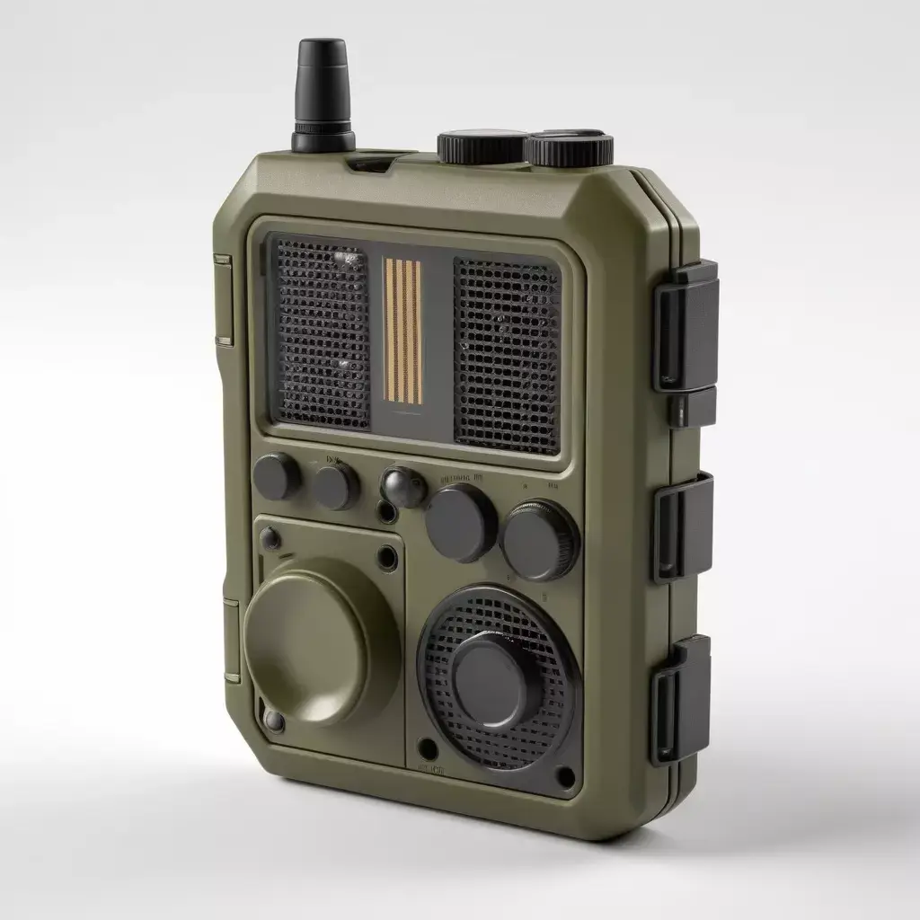 Military Tactical Portable Radio 3D model