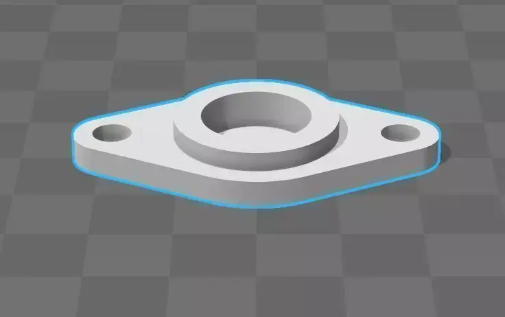 bearings holder D14 B5 d5 3D print model