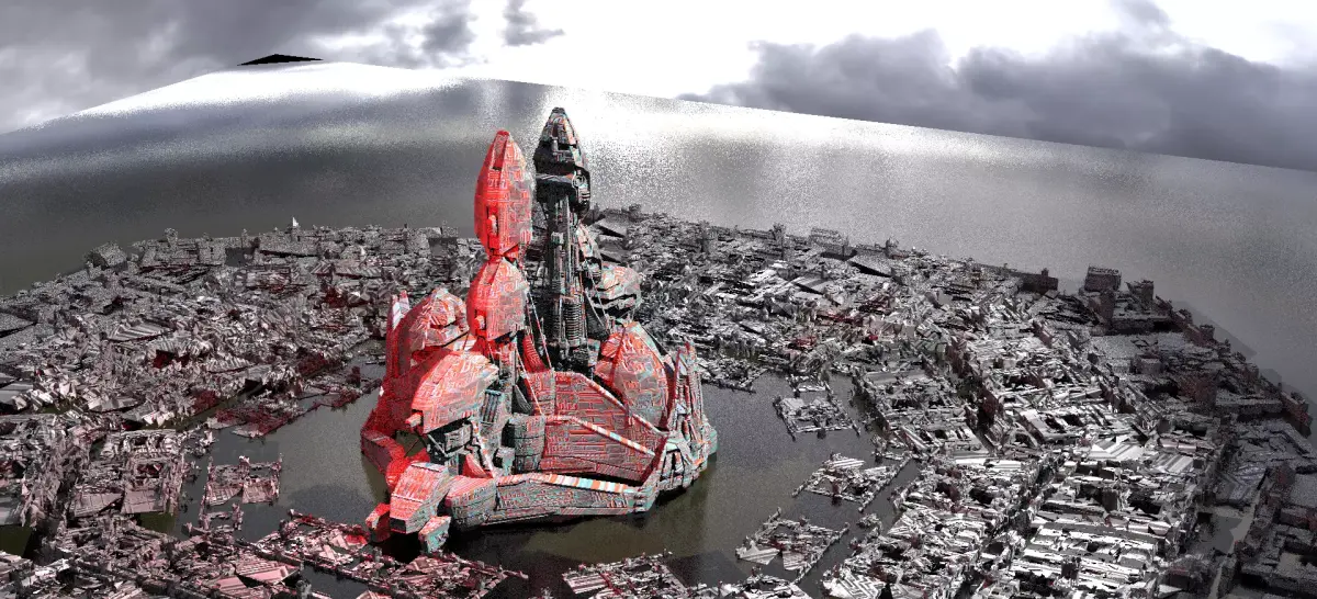 Shuttle launching pad 3 3D model