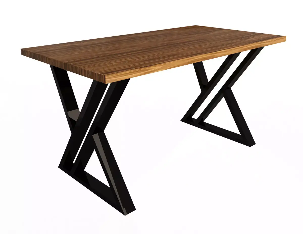 Table Iron Skeletion Low-poly 3D model