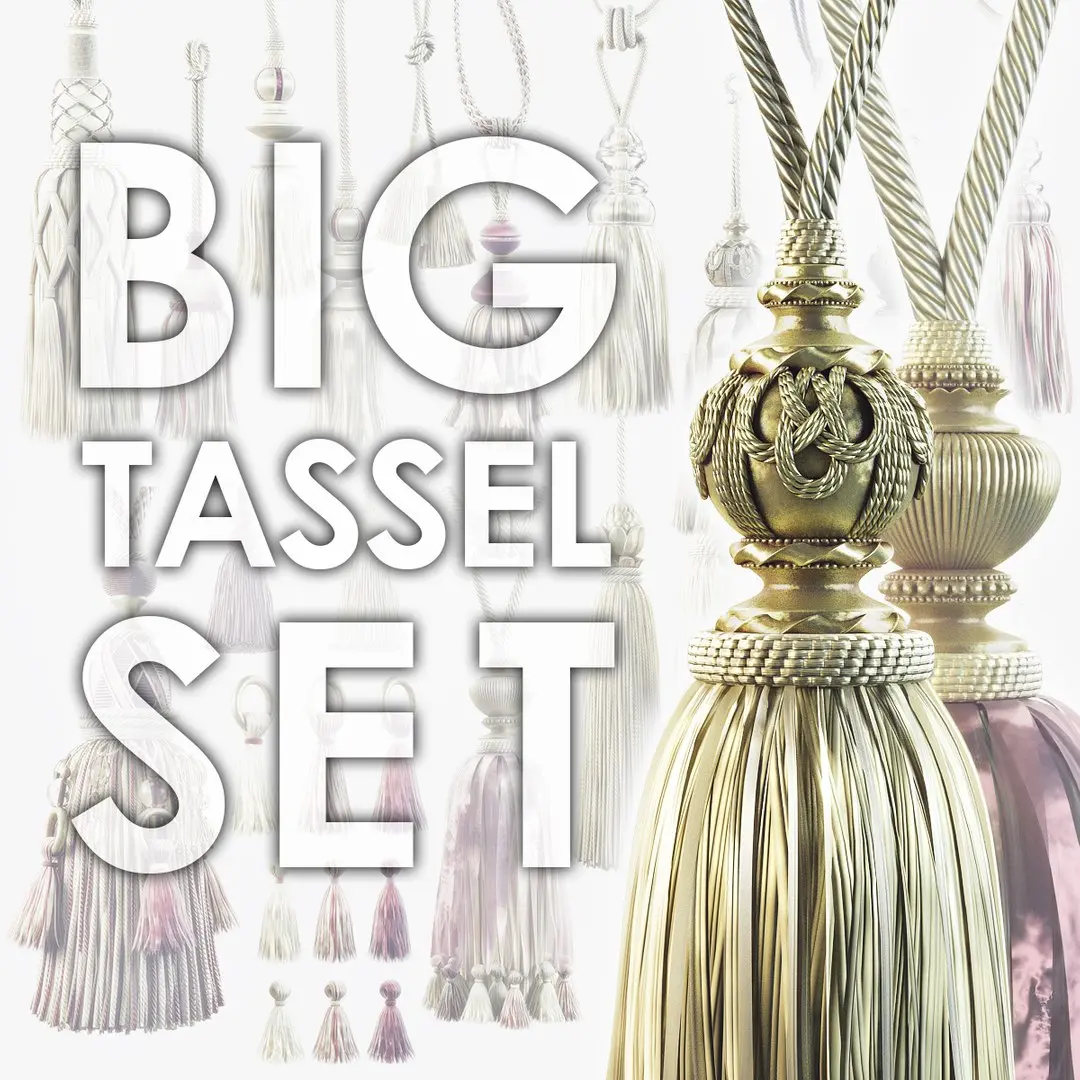 Tassels 3D model
