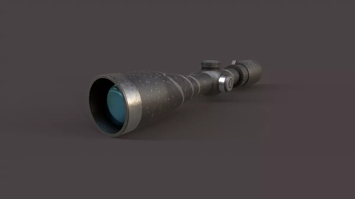 Weapon Sight Low-poly 3D model