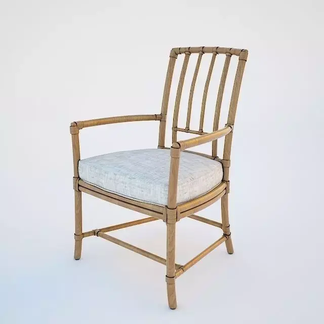 Rattan chair  Free 3D model