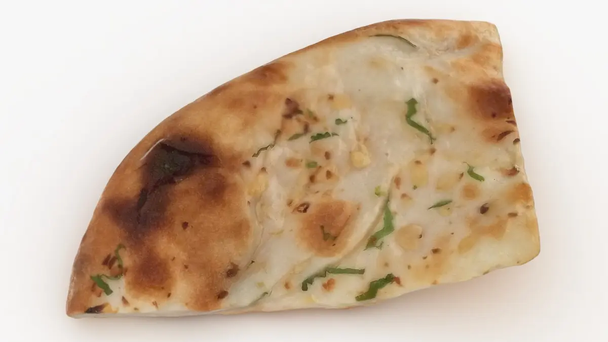 Garlic Naan 3D model