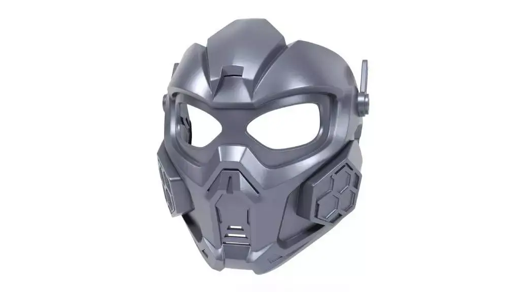 Sci-fi mask 3D print model