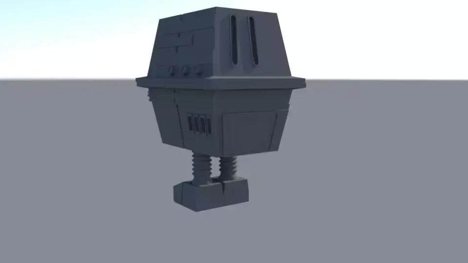 Gonk Droid 3D print model