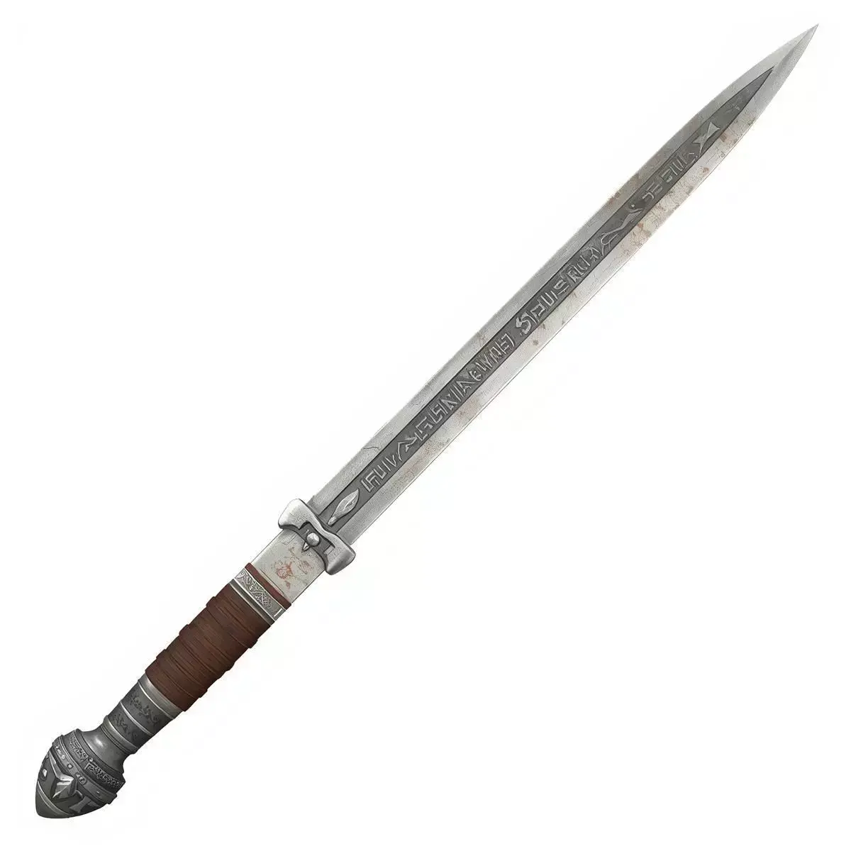 Viking Sword 3D Model v02 Low-poly 3D model