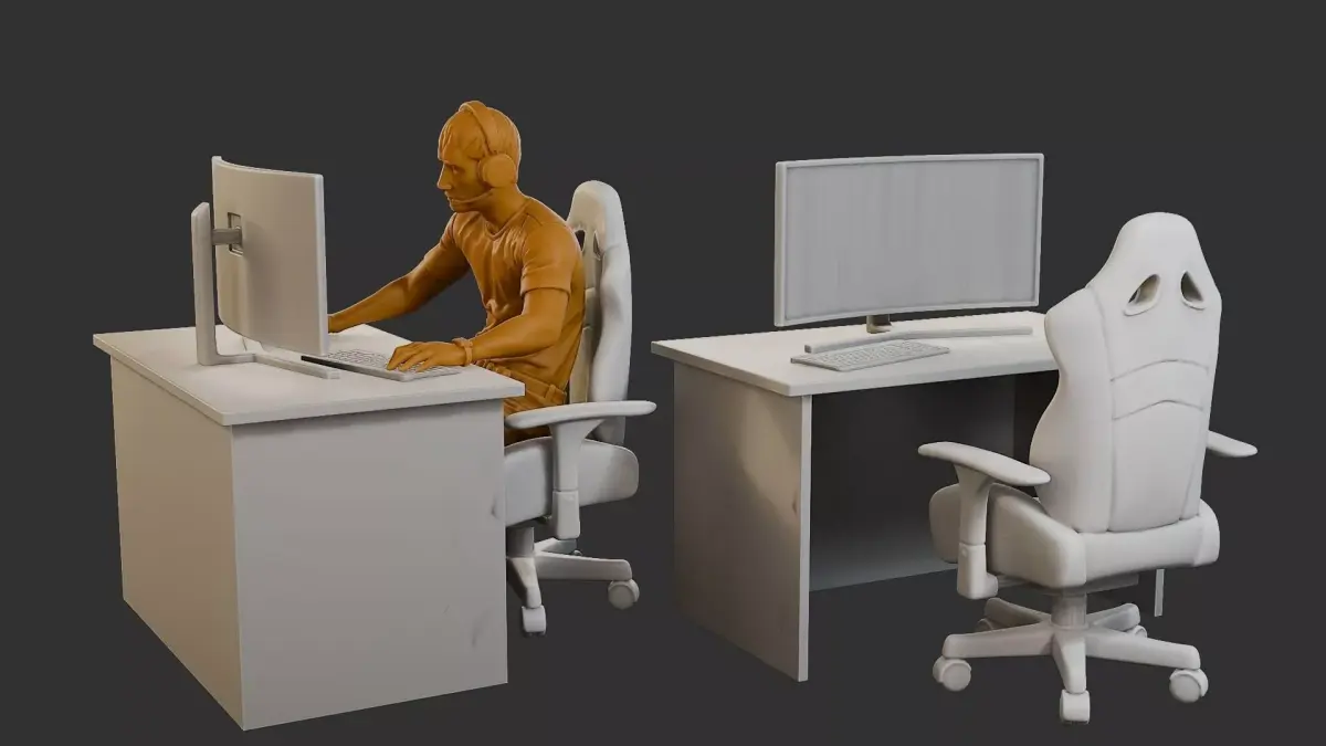 Video Game Player VGP1 006 3D print model