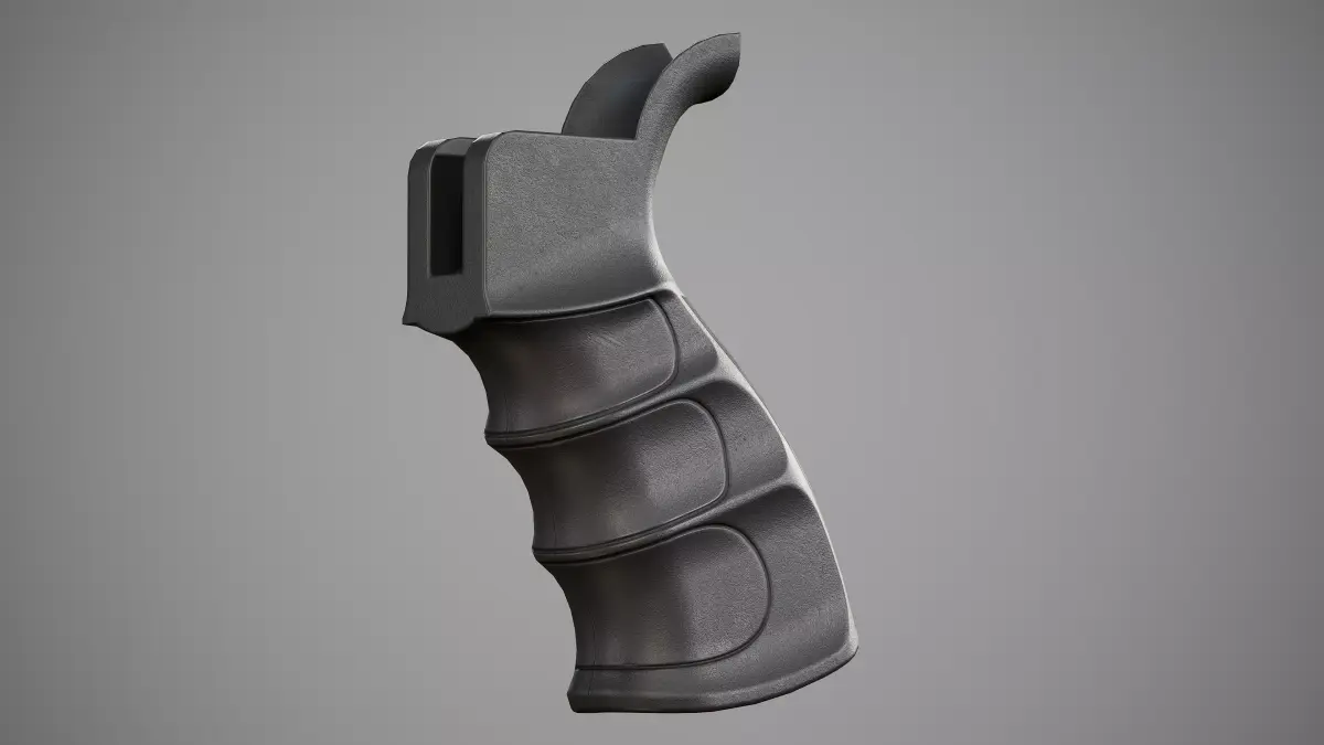 G27 - Pistol Grip - Replica Low-poly 3D model