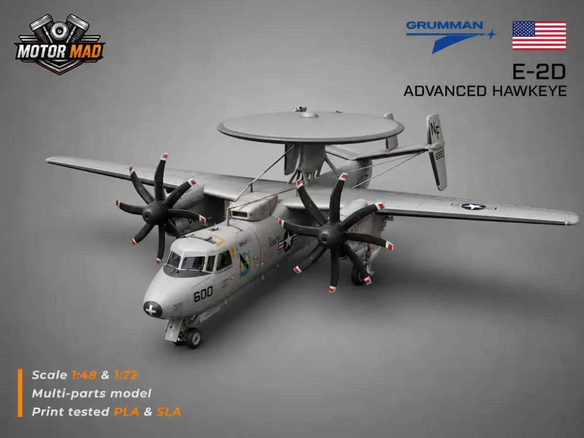 Northrop Grumman E-8C Joint STARS - Military Airborne Jet 3D print model