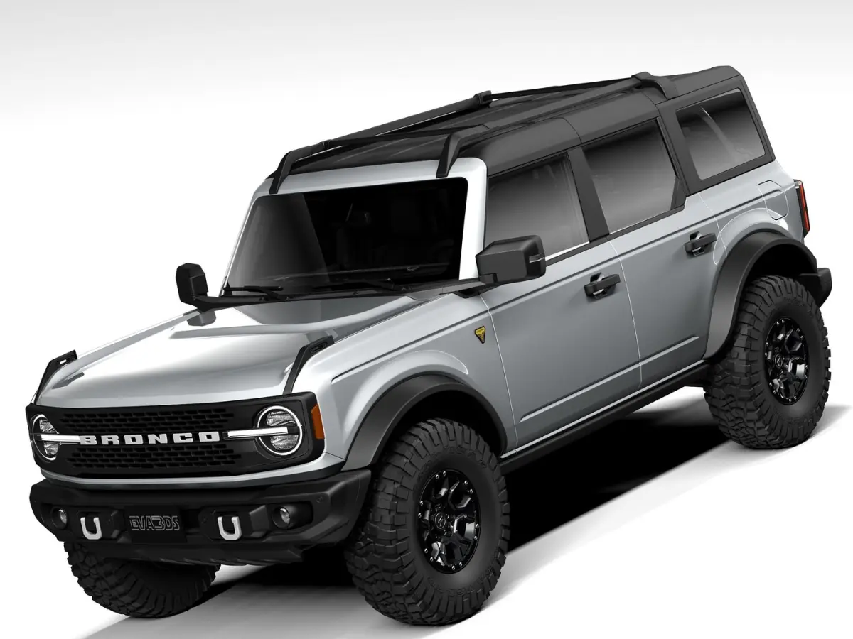 Ford Bronco Badlands 4door 2021 3D model purchase