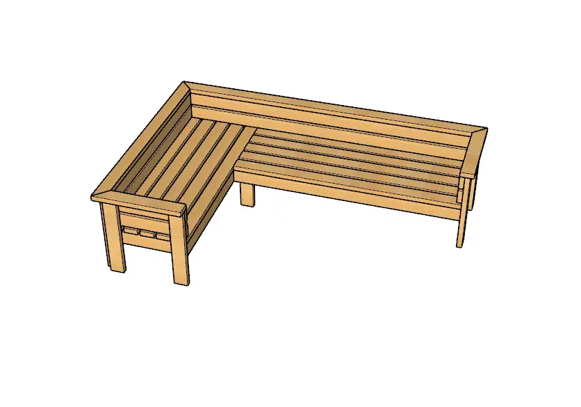 Outdoor sofa  3D model