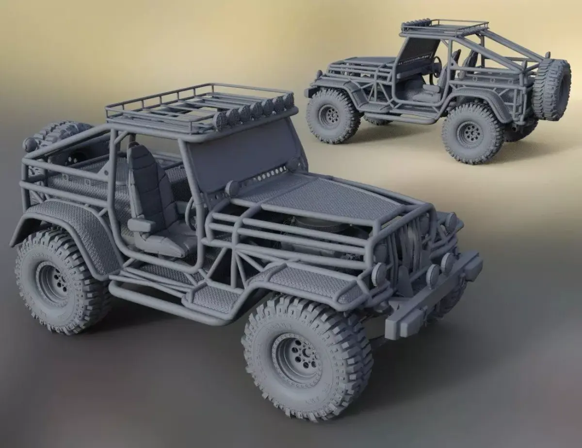 Wrangler Truck 2022 3D model