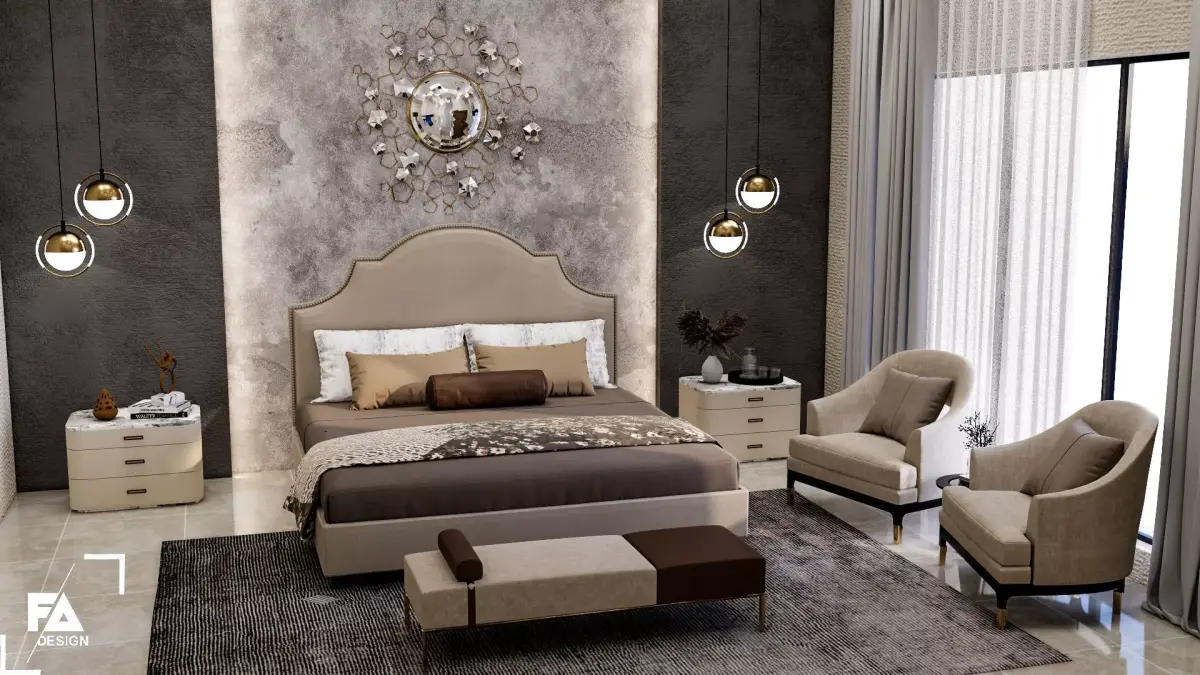 Bed Room Free 3D model order