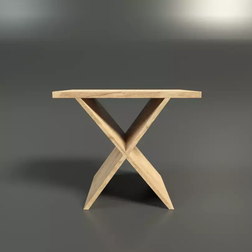 Coffee Table Free 3D model 16