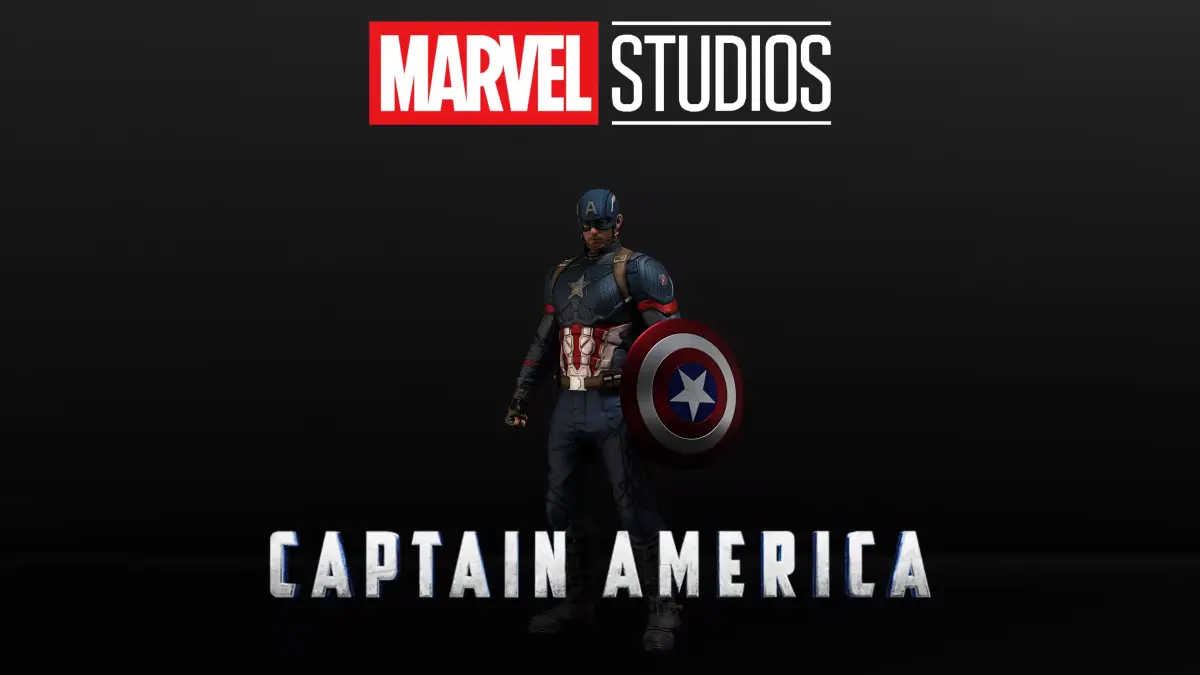 Captain America - Steve Rogers Low-poly 3D model