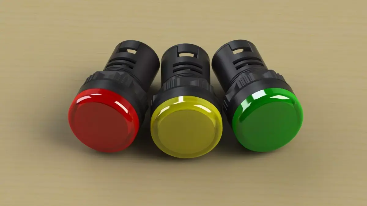 LED Light 24230V d22 3D model