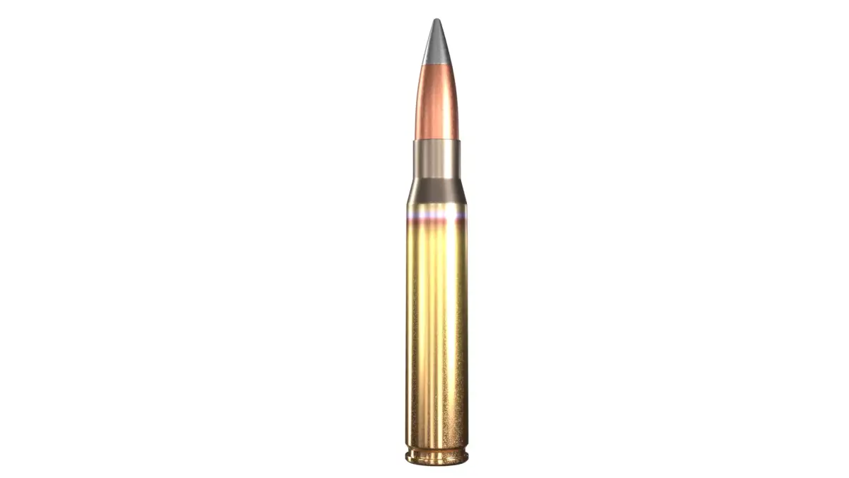 50 BMG Ammo PBR Low-poly 3D model