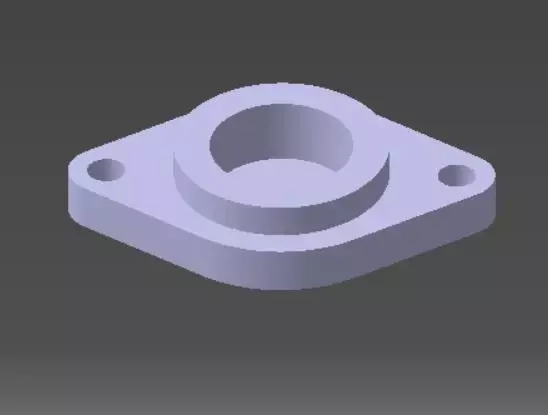 bearings holder D30 B14 d8 3D print model