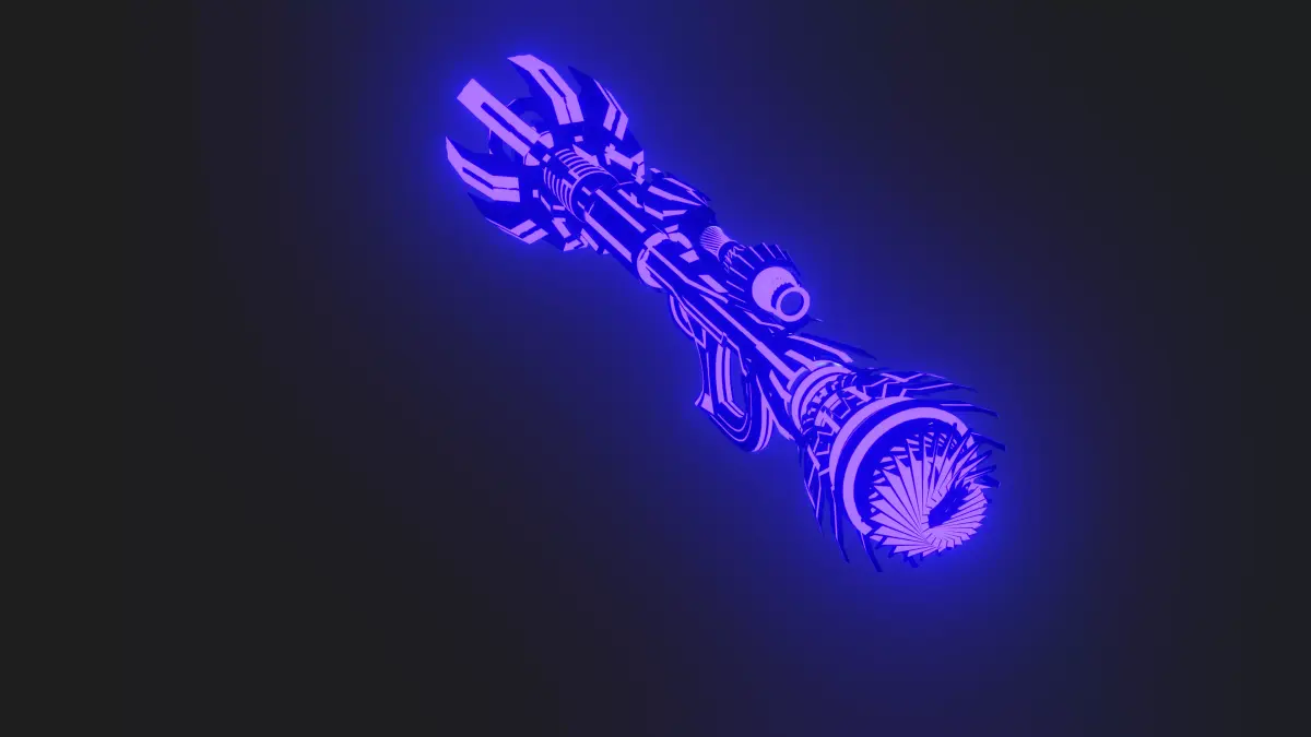 sciencefction cannon  3D model