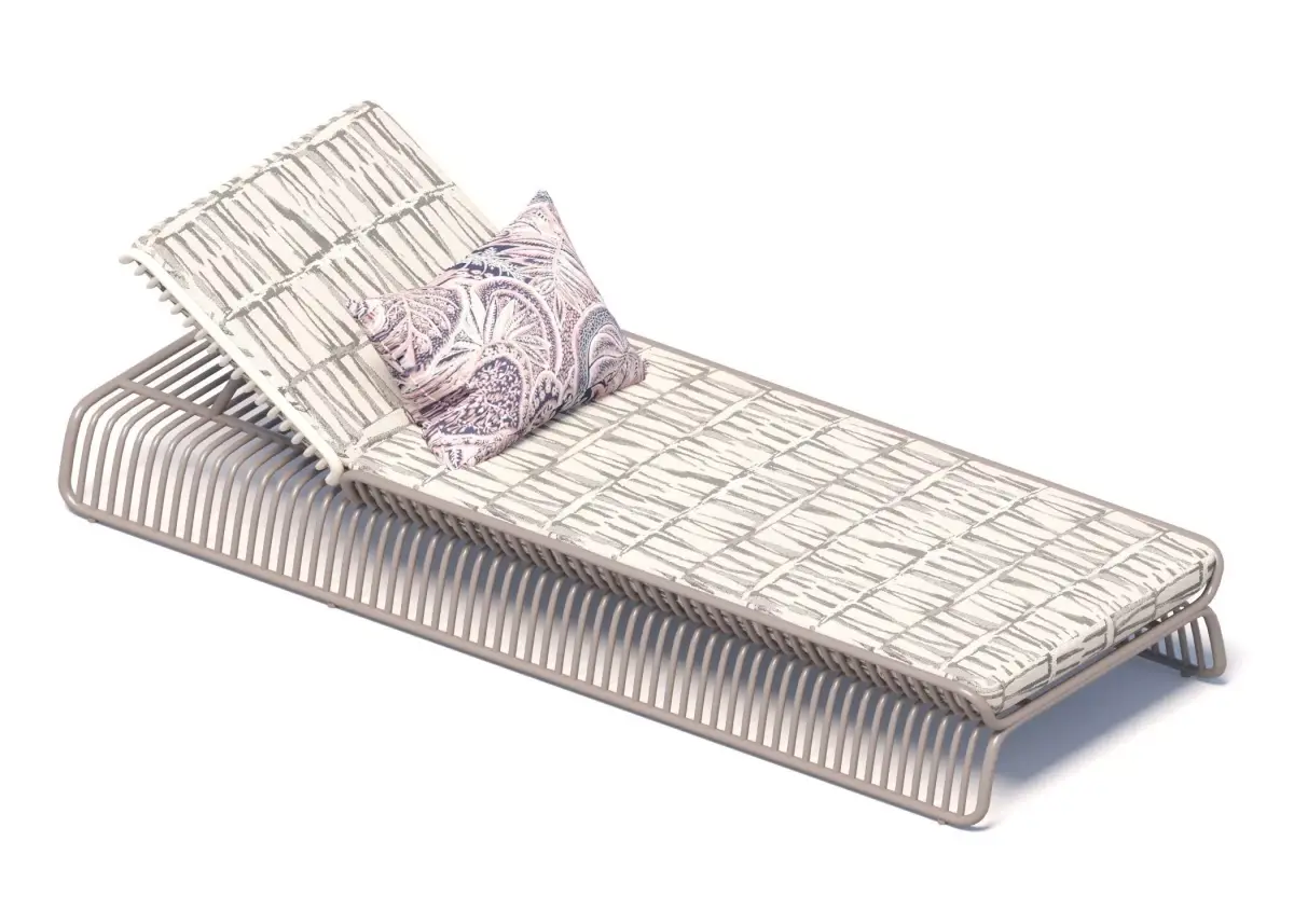 deck chair 3D model get