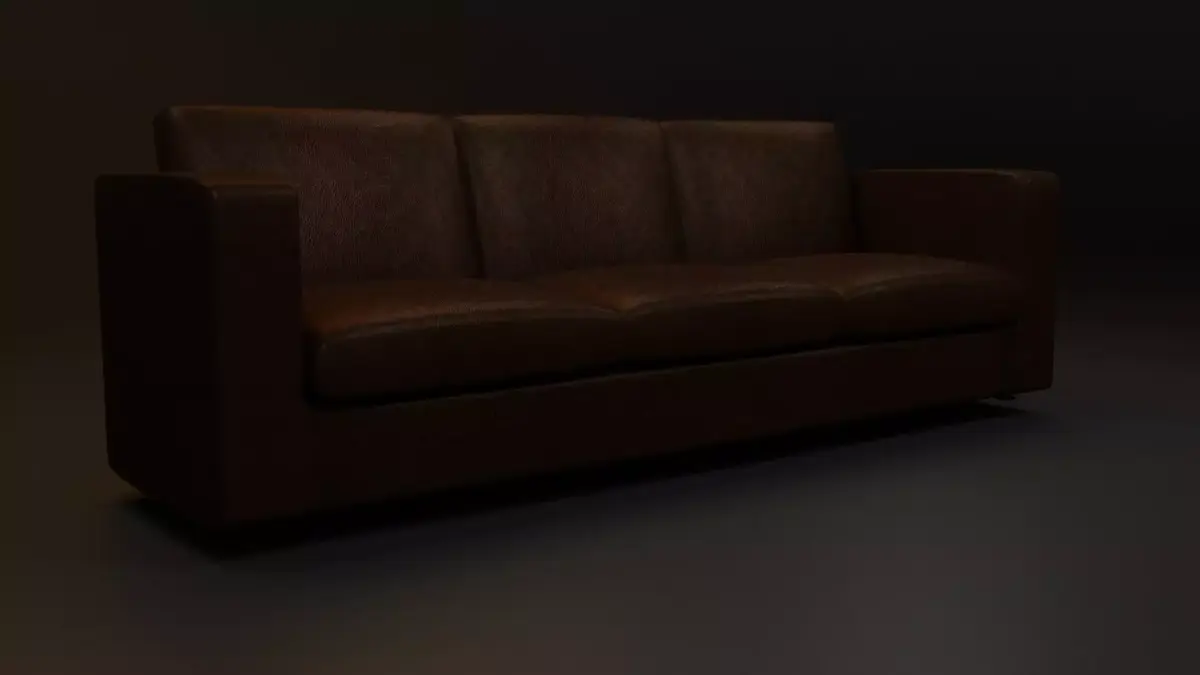 Simple sofa Free 3D model get