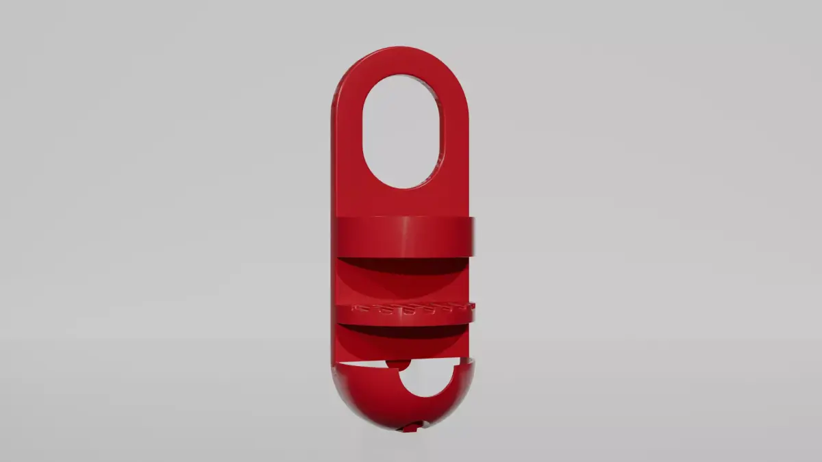 Guzzini Ella Wall Caddy Free 3D model