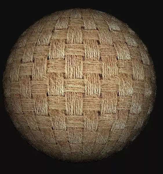  Wicker- Weave- 3D Photorealistic Texture  Texture