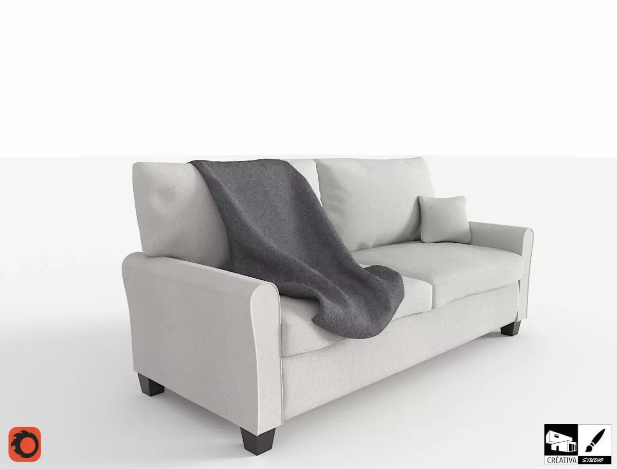 Contemporary Sofa Free 3D model purchase