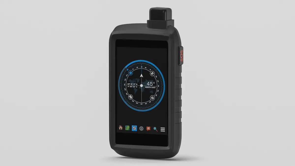 Digital Compass Device 3D model