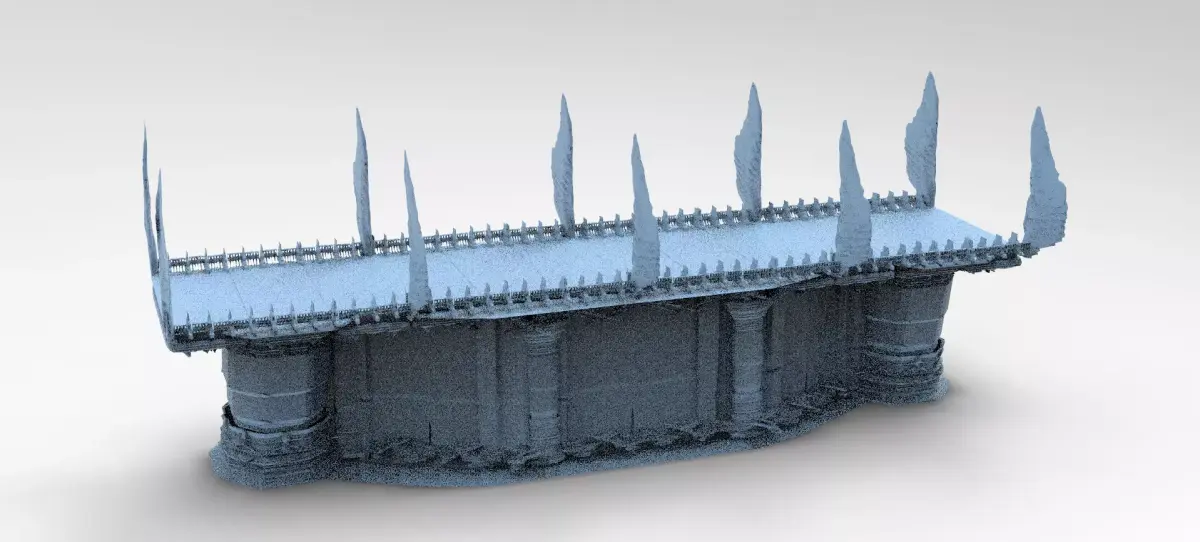 Wizards observation Cathedral Bridge 3 3D model