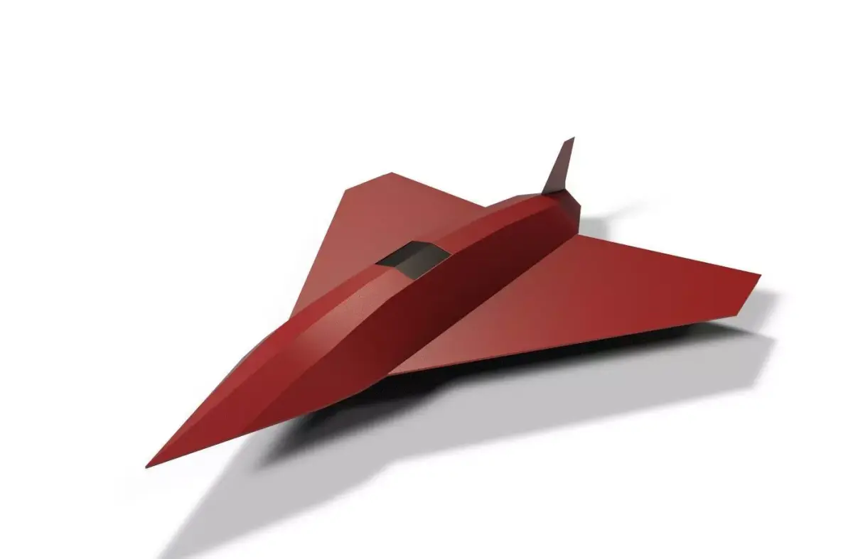 hadid110 dalahu kamikaze drone lowpoly Low-poly 3D model