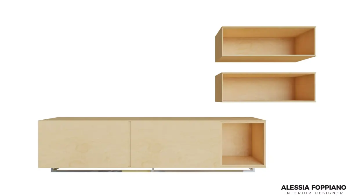 TV furniture 3D model
