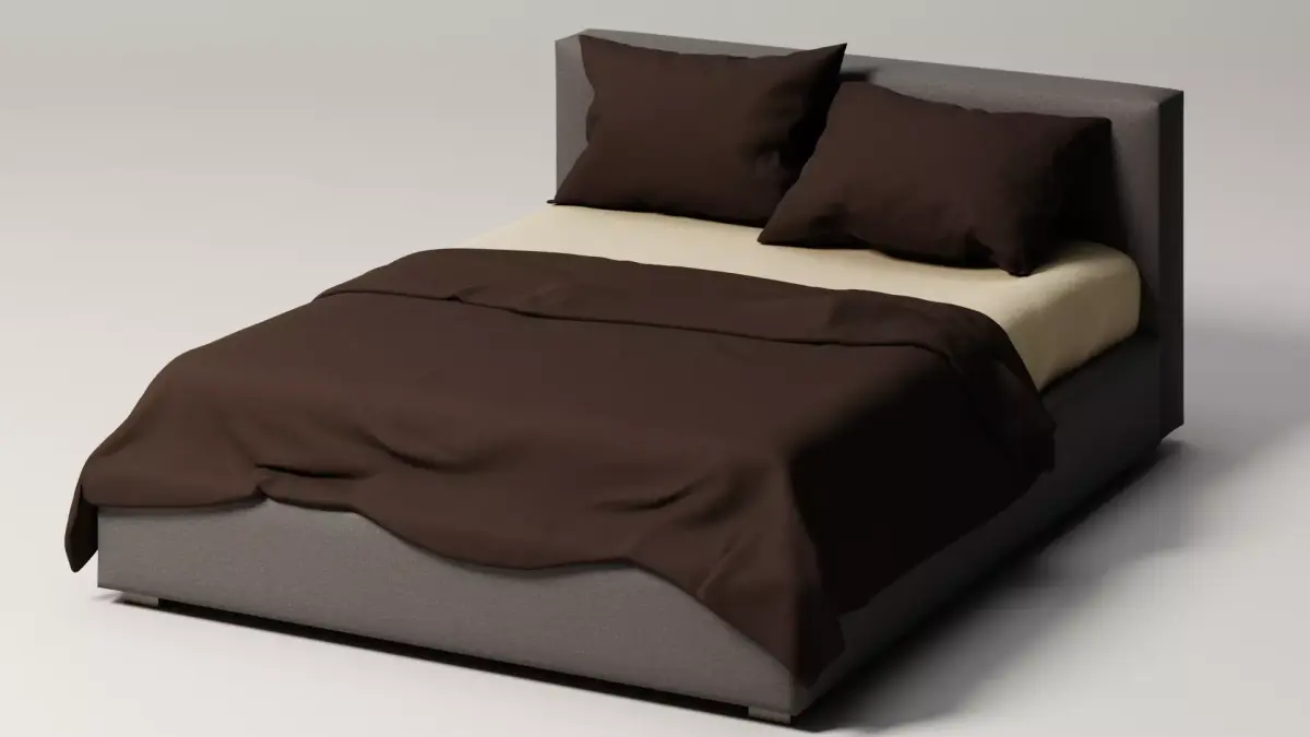 SAMOA BED RELAXED Free 3D model