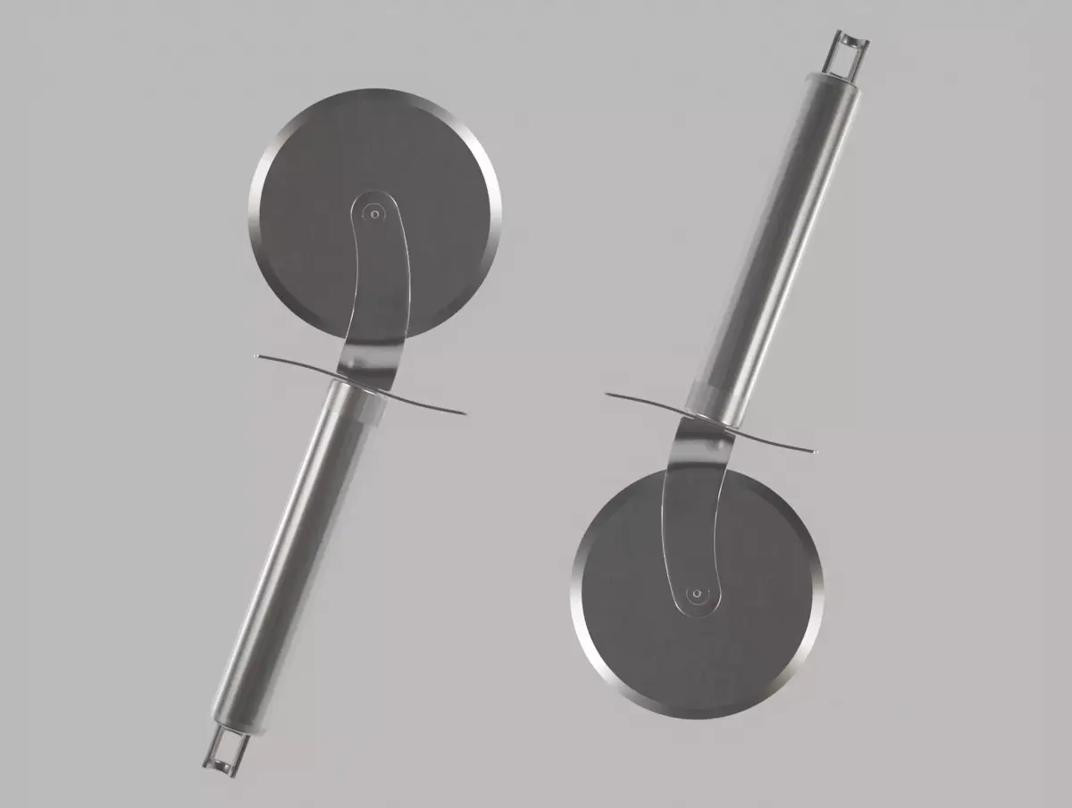 Pizza Cutter Wheel Free 3D model