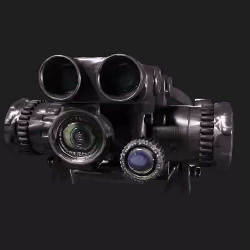 Tactical Night Vision Goggle Rig 3D model
