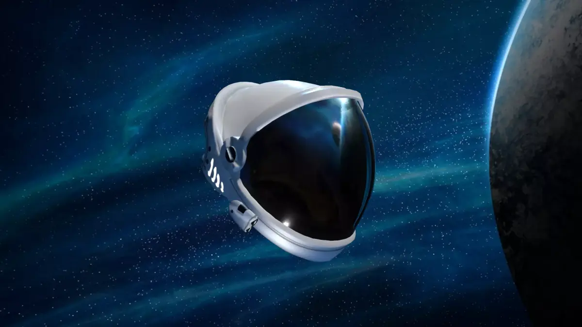Space Helmet Low-poly 3D model purchase