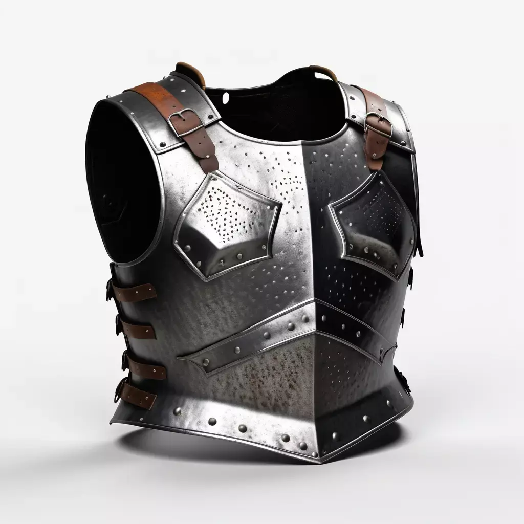 Medieval Knight Chest Armor Cuirass 3D model