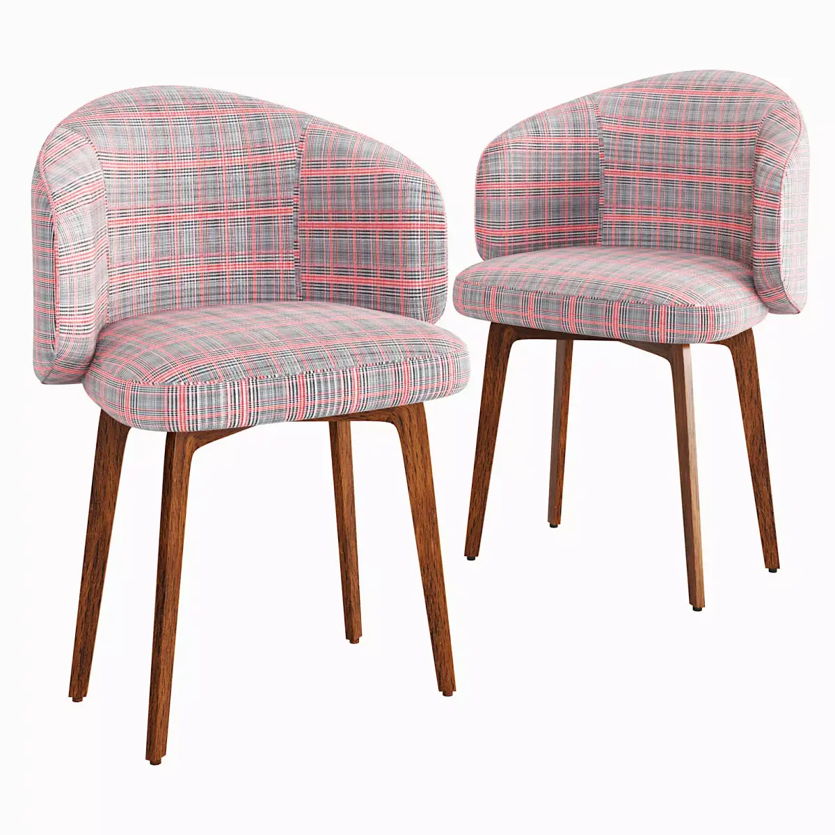BEA Upholstered chair Free low-poly 3D model