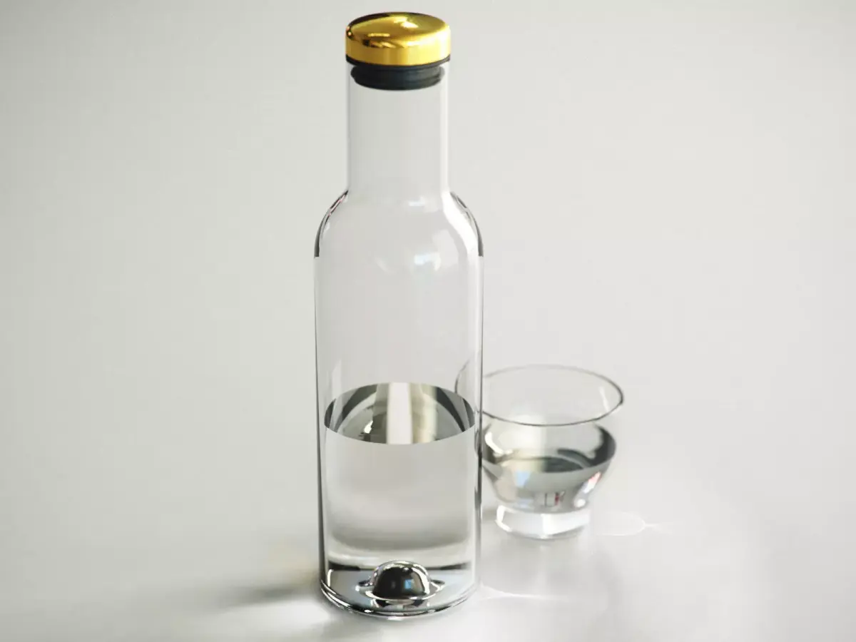 Bottle Carafe Free 3D model