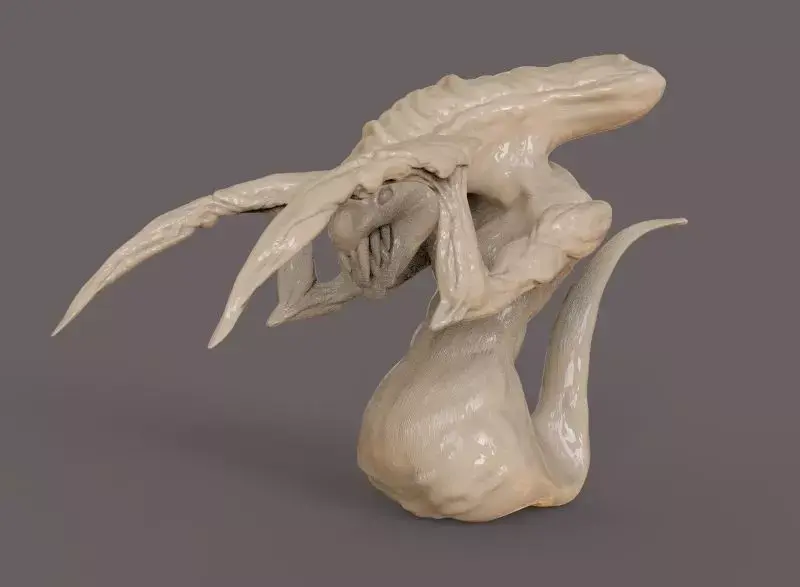 Alien Creature 3D print model order