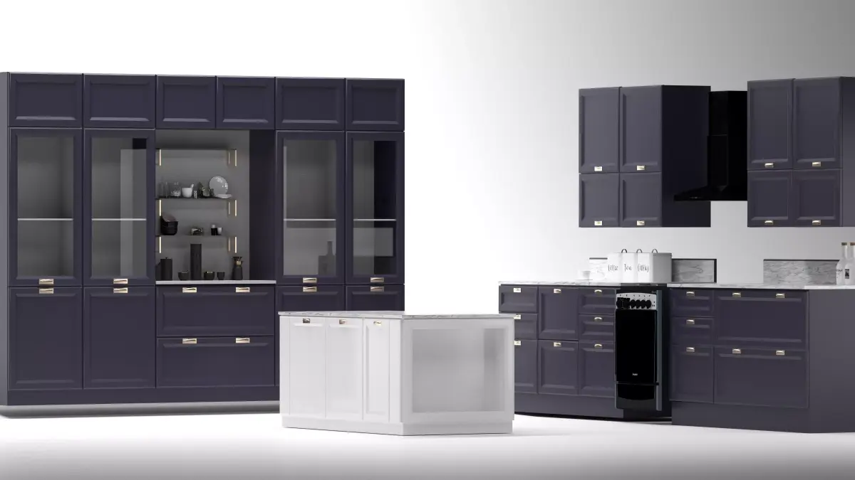 Kitchen Furniture  Free low-poly 3D model