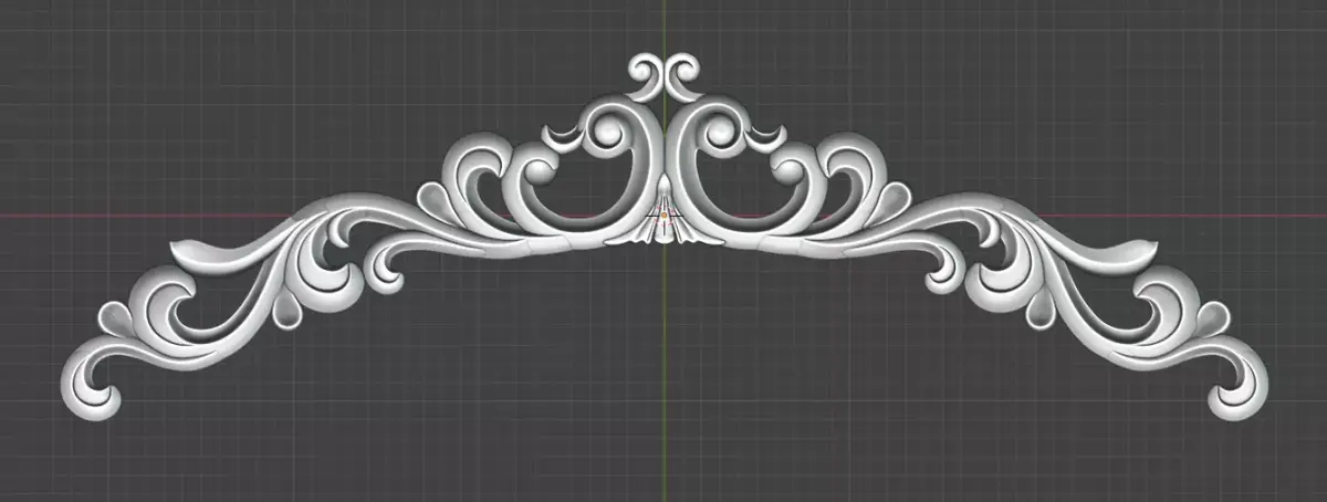 decor central gorizontal furniture 3D model