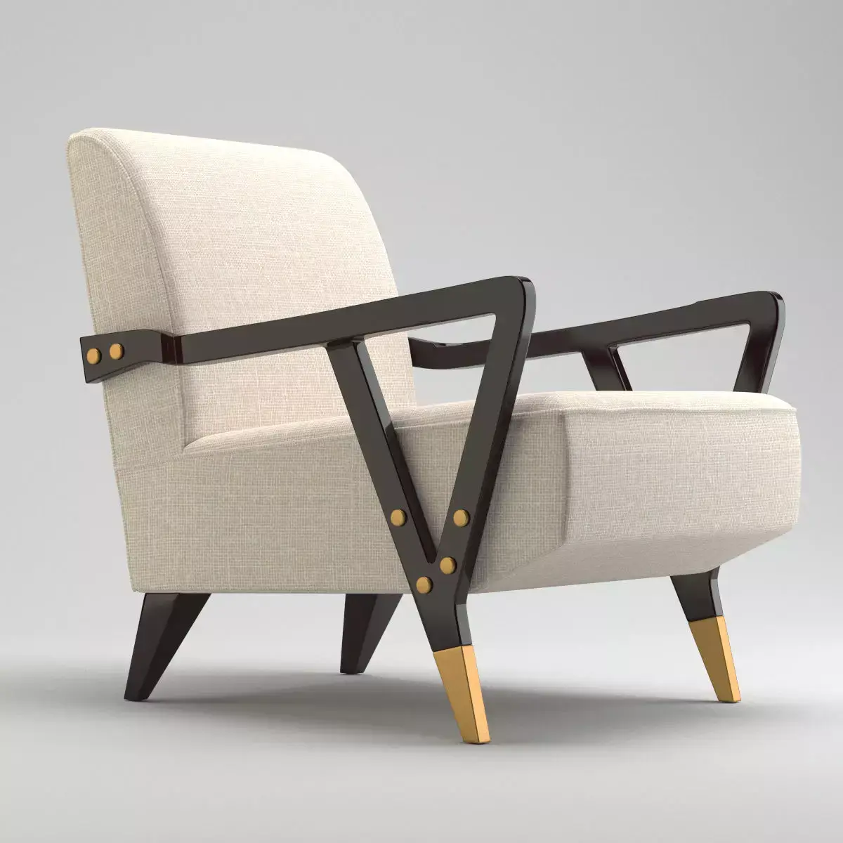 The  Charles  Club  Chair Free 3D model