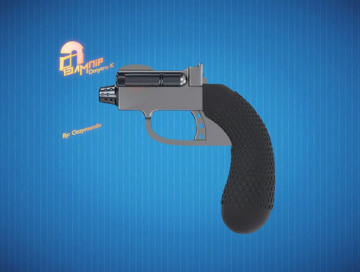 Sentinel-7 Duel Holdout Blaster 3D print model