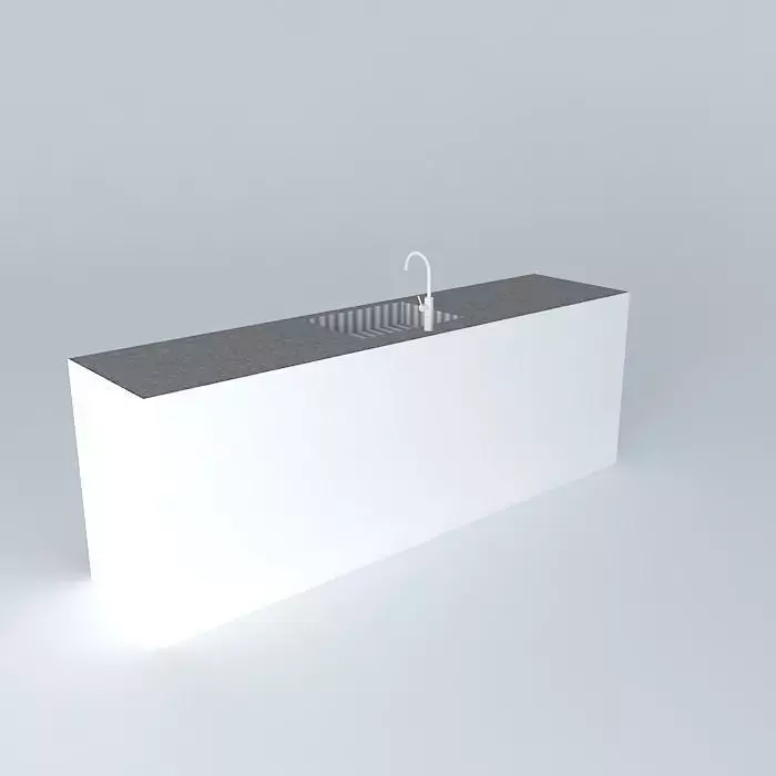Kitchen cabinet  Free 3D model purchase