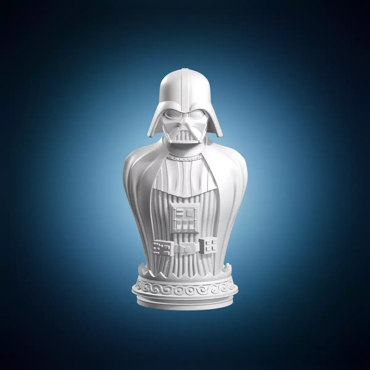 Darth Vader Helmet Bust Statue Collectible 3D print model