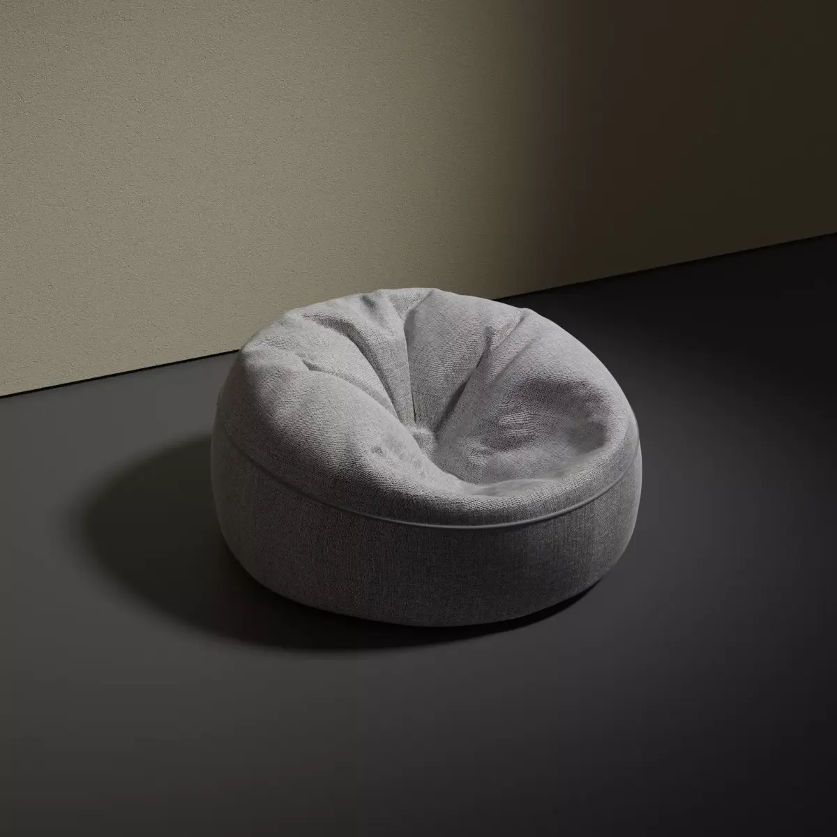bean buff chair Free 3D model